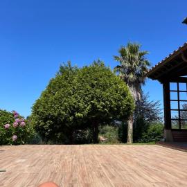 Casa La Bolera Casa de dos plantas porche y jardín