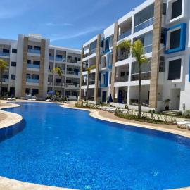 Appartement avec vue piscine à centre ville martil