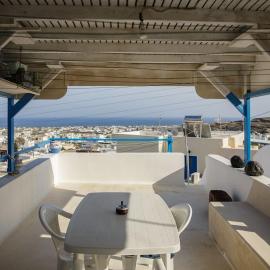 Authentic Cycladic House with Sea View Terrace