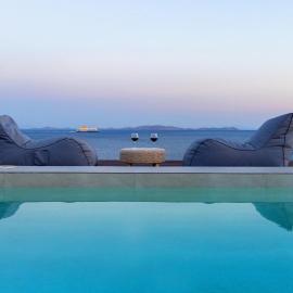 ''Aegean Whispers'' Sea Front Villa in Tinos