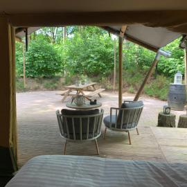Veluwse Safari Lodge tent, viešbutis mieste Oterlas