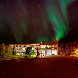 Hotel Kjarnalundur- Aurora Dream - Lodges and Rooms, hotel en Akureyri