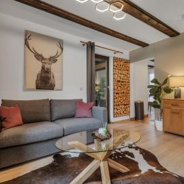 HIRSCH Stadt Apartment 6 - Balkon mit Flussblick - Parkplatz