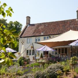 The Wheatsheaf Combe Hay, hotelli Bathissa