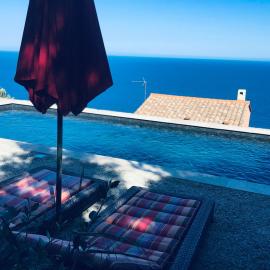 Anthéor에 위치한 호텔 Belle Villa VUE MER EXCEPTIONNELLE PISCINE PRIVÉE 3 mn PLAGES et CALANQUES