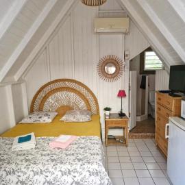 Petite case creole avec jardin au calme
