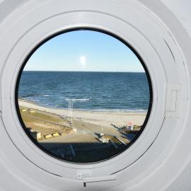 Ostsee Loge Heiligenhafen 270 Grad Panorama und Penthouse-Feeling