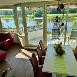 Ferienwohnung direkt an der Elbe
