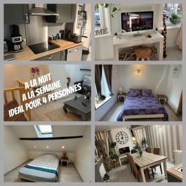 maison 4 personnes tout confort alentours boulogne sur mer, hotel a Samer