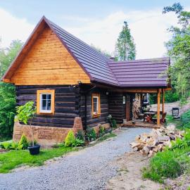 Domek Jędrusiówka - domek z kominkiem, w otoczeniu lasu, 2 sypialnie, góry, Beskidy