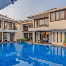 Staymaster Casa Amaira Huge Pool Vagator 3BHK