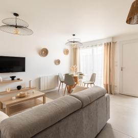 Douceur de Vivre Urbaine Jonage GROUPAMA STADIUM - ARENA - LYON AEROPORT SAINT EXUPERY - EUREXPO，位于Jonage的酒店