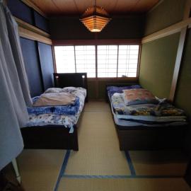 Private Twin Room in Ishinomaki, Non-Smoke, Free Parking, Cat Island, Wifi1, Hotel in Ishinomaki