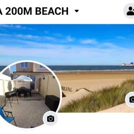 A 200 m BEACH, hotelli kohteessa Sangatte