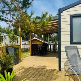 Mobilhome camping 4 étoiles proche plage, Hotel in Quend