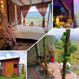 Glamping con jacuzzi en Latacunga, hotel v destinaci Latacunga