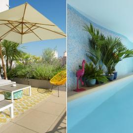 Jardins de Mademoiselle Hôtel & Spa, хотел в Париж