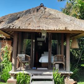 Ketewel Bed & Breakfast Yoga Room