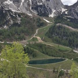 Nassfeldpass Pistenblick
