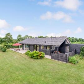 Three-Bedroom Holiday Home With A Fireplace In Ejstrupholm, hotel a Ejstrupholm
