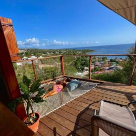 Bungalow Panorama Kréyòl, hotel in Vieux-Habitants