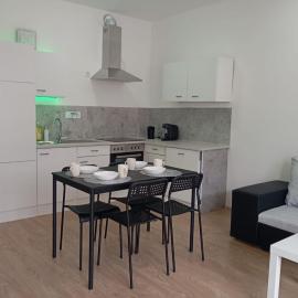Klimatizovaný apartmán s terasou, soukromé parkování