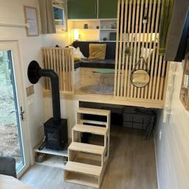 Tiny House à Champdray La Ty Vosg'Breizh, hotell sihtkohas Champdray