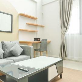 Good Deal Studio Loft Mezzanine (No Kitchen) at Kubikahomy Apartment By Travelio