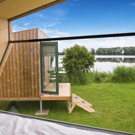 Sleep Space 1 - Green Tiny Spot Eider