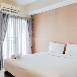 Homey and Comfort Stay Studio Atria Residences Gading Serpong Apartment By Travelio