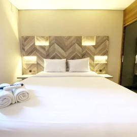 Cozy and Comfort Stay Studio Sentraland Semarang Apartment By Travelio