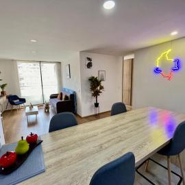 202 Arte & Comodidad, apartamento familiar en Usaquen