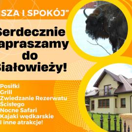 Pokoje Gościnne Сisza, hotell sihtkohas Białowieża