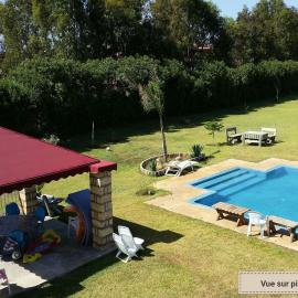 Villa, piscine sans vis-à-vis
