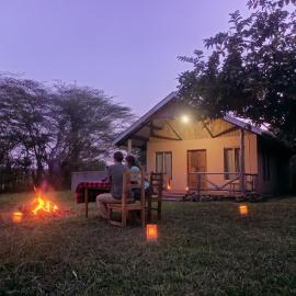 Nguse River Camp، فندق في Kikube