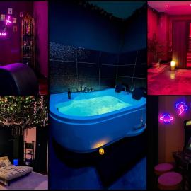 Suite mit Whirlpool, Sauna, Pole Dance und mehr, hotell i Essen