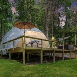루레이에 위치한 호텔 Dream Dome - Romantic Getaway, Hot Tub, AC, Wifi, National Park 8 min