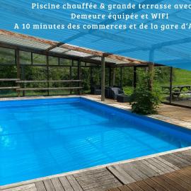La Demeure du Domaine de Tertu - Piscine chauffée - Calme - Forêt