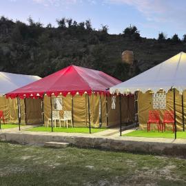Himalyan Wild Trails Premium Swiss Camp Prashar Lake, hotell i Mandi
