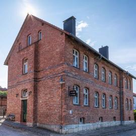 Pension zur Bahn, hotel u gradu 'Hessen'