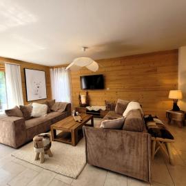 Appartement lumineux et spacieux aux Gets, terrasse, proche centre, parking - FR-1-598-167