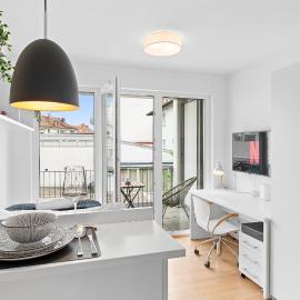 Modern, Zentral, Homeoffice, Netflix