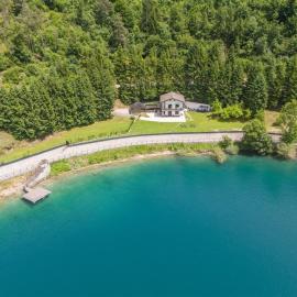 Villa Ledro with Private Dock - Sauna - Hot Tub