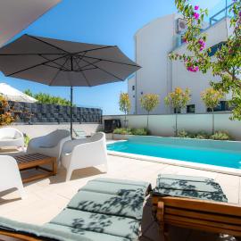 Beachfront Villa Taris with Seaview