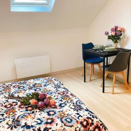 Pacello studio, hotel Amboise-ban