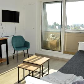 L'Escale - Studio avec loggia en centre ville