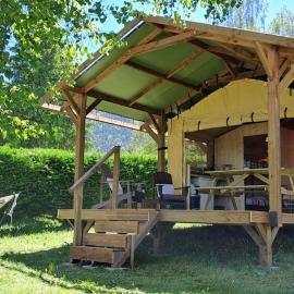 Lodge Safari tent, hotel a Camurac