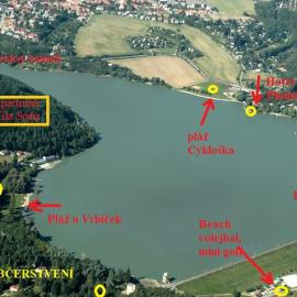 Apartmán ve vile Soňa pláž u Vrbiček, hotel u gradu 'Mostkovice'
