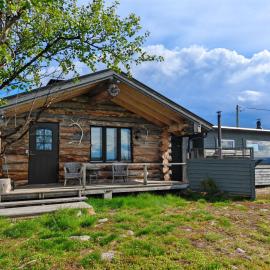 Tunturikelo - beautiful log cottage in the Fells, ξενοδοχείο σε Utsjoki