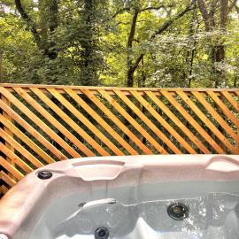 Goldcrest 4-Hot Tub-Woodland Lodges-Carmarthenshire-Tenby